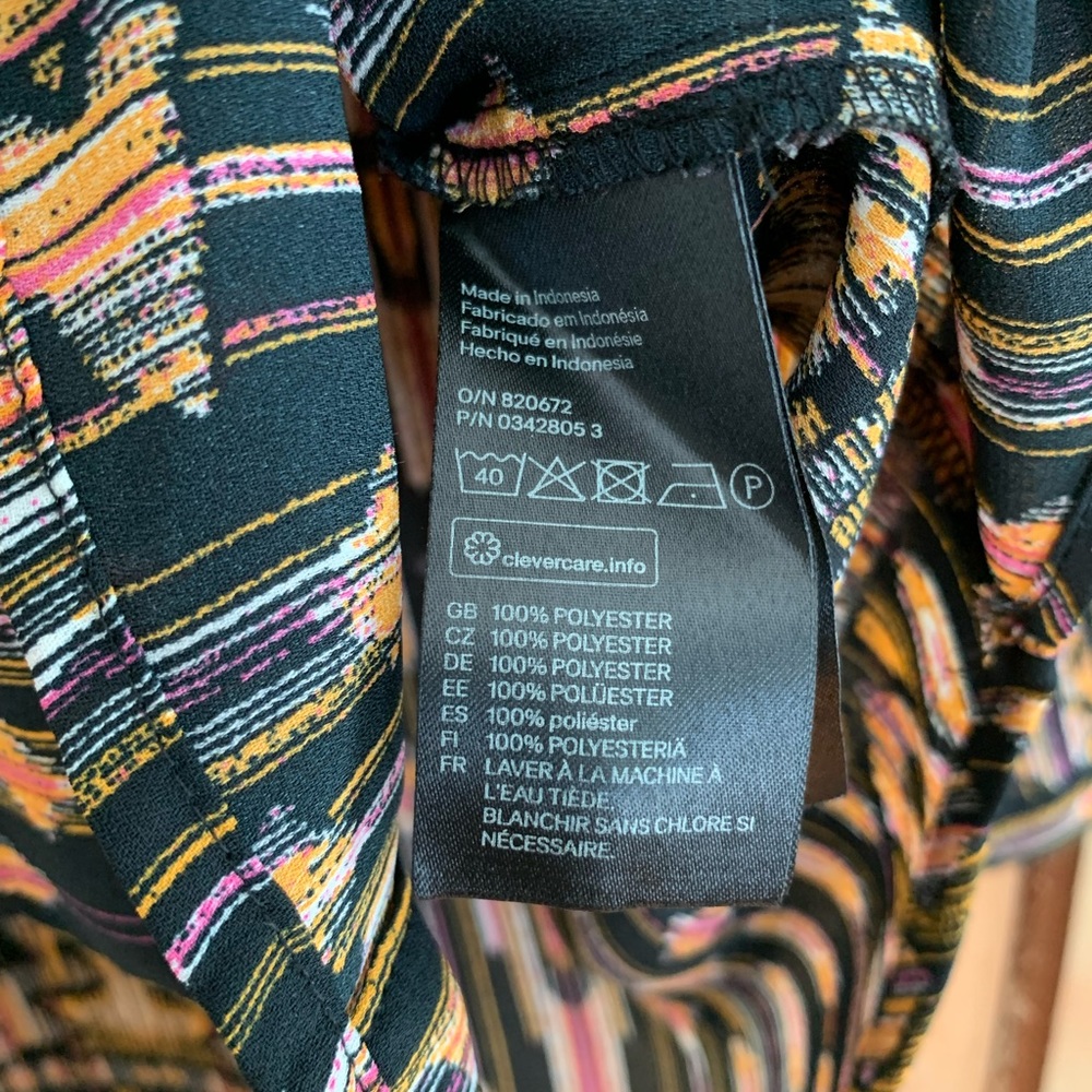 H&M Multicolor Patterned Blouse - Picture 7 of 7
